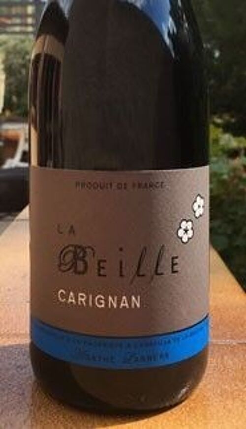 Carignan - millésime 2020- 75cl - vin biologique