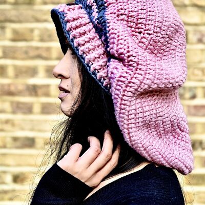 Chunky Beret In Pink