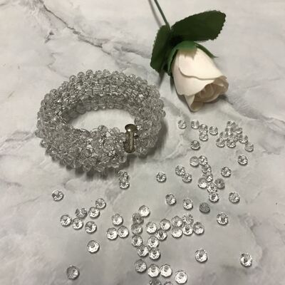 Enchanting Crystal Bracelet - White