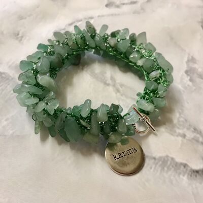 Karma Gemstone Bracelet