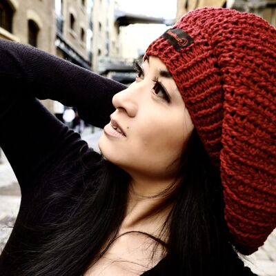 Slouch Beret - Red