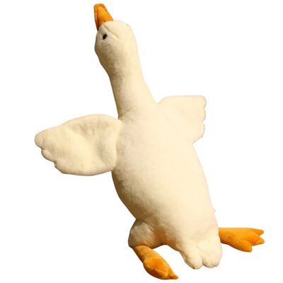 Toy Cuddly Goose - White