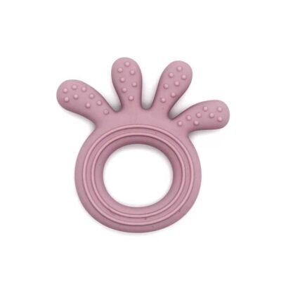 Massaggiagengive in silicone Joy - rosa cipria