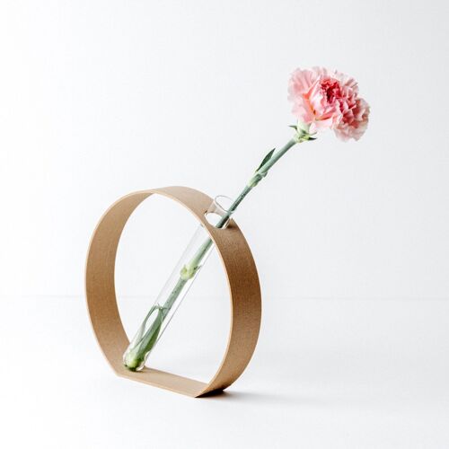 Vase Soliflore Rond - Pin