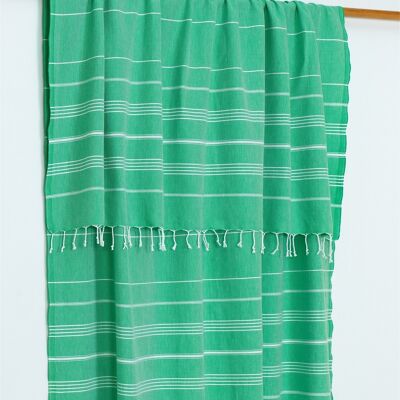 Trendy XL Hammam Beach Blankets| 190 x 210 cm| Apple Green