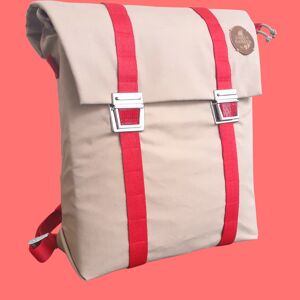 SAC D'ECOLE CAT EYES-ECO CHANVRE »BEACH« ETOILE DE MER ROUGE-RESISTANT A L'EAU