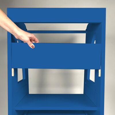 Extra Blue Front Bar For Montessori Tower