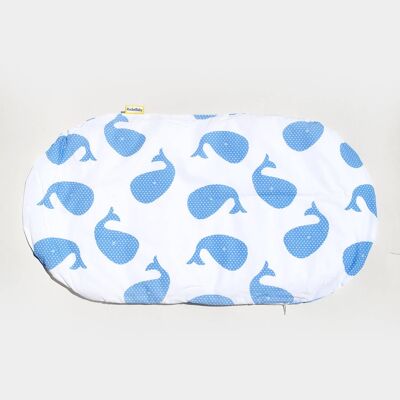 Topponcino Montessori with Cover Blue Whales