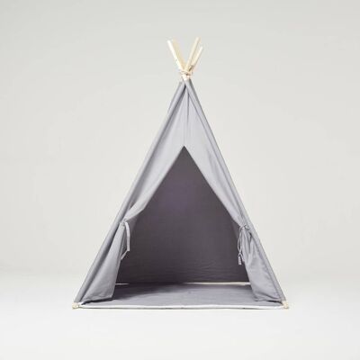 Grey Teepee Tent Set and Carpet