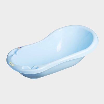84 cm Bathtub with Anti-slip Pad Blue Baby