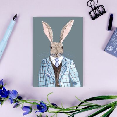 Postcard rabbit