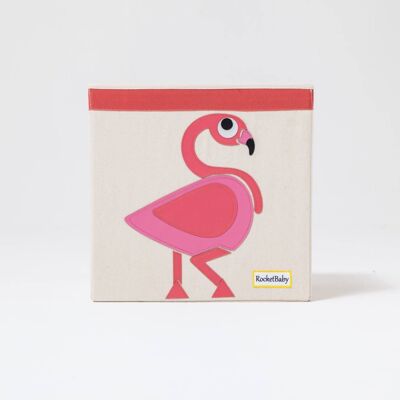 Coffret Rangement Jouets Flamingo Mingo Le Flamant Rose