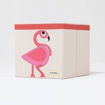 Coffret Rangement Jouets Flamingo Mingo Le Flamant Rose 2