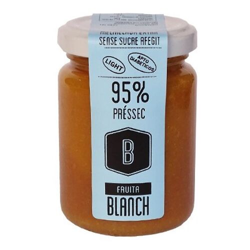 Mermelada melocotón sin azucar 180g (0% azucar añadido)