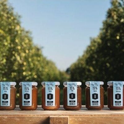 Sugar-free pear jam 180g 0% added sugar