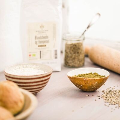 Organic Øland wheat - and hemp flour
