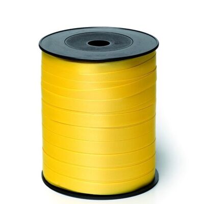 Curling ribbon budget – yellow