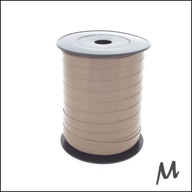 Curling ribbon – 10mm x 250 meters – brown