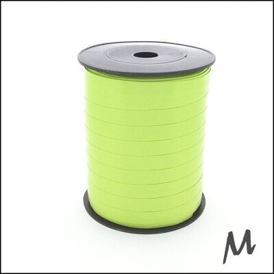 Curling ribbon budget – lime green