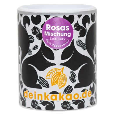 Rosas Mischung Bio-Schokoladenpulver Goldene Milch | Kakao | vegan | heiße Schokolade | Kurkuma | Ingwer | Zimt | Szechuan-Pfeffer | Dattelzucker | Xylit | biologisch angebaut | fair