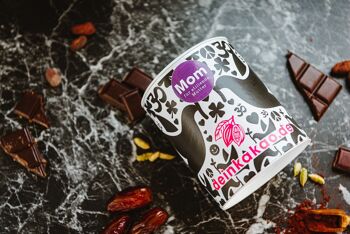 Chocolat en poudre MOM pour les mères allaitantes | Cacao | végétalien | chocolat chaud | allaitement | vitamines 5