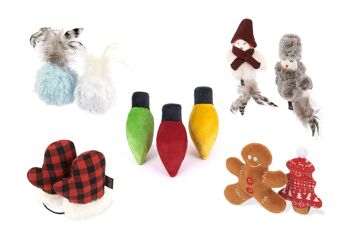 Feline Frenzy Cat Toy Holiday Collection - Chirpy Birdie 2