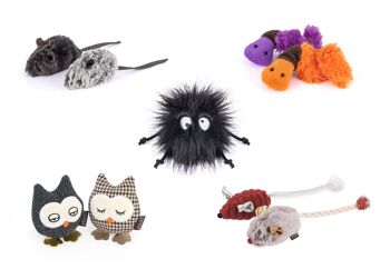 Feline Frenzy - Cat Toy Critter Collection - Wiggly Wormies 2