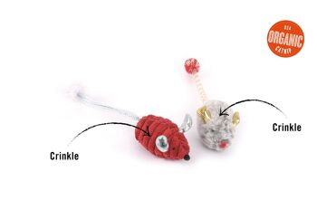 Feline Frenzy - Cat Toy Critter Collection - Wiggly Wormies 10