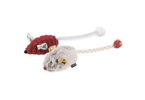 Feline Frenzy - Cat Toy Critter Collection - Twice as Mice