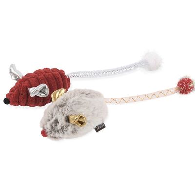 Feline Frenzy - Cat Toy Critter Collection - Twice as Mice