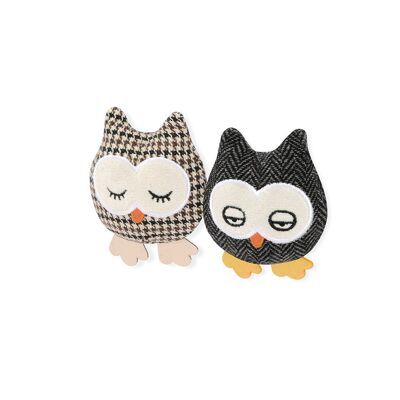Feline Frenzy - Cat Toy Critter Collection - Hooti-ful Owls