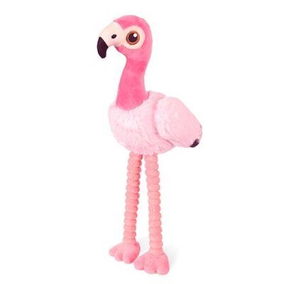 Juguete para perros - Colección Fetching Flock - Flora the Flamingo - Pet PLAY