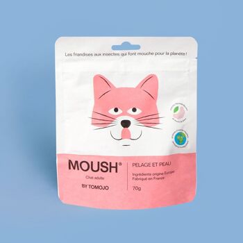 Friandises MOUSH Chat - Pelage et Peau 1