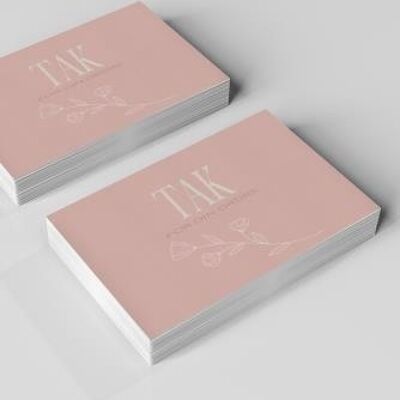 Pink Card - Thank you for your order
