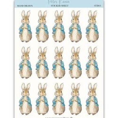 Peter Rabbit - Sticker sheet