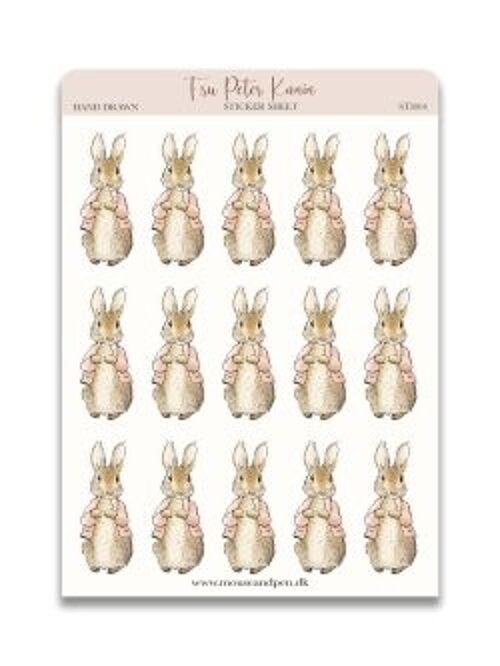 Mrs. Peter Rabbit - Sticker sheet