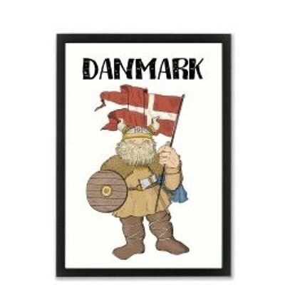 Poster A3 Viking Danimarca