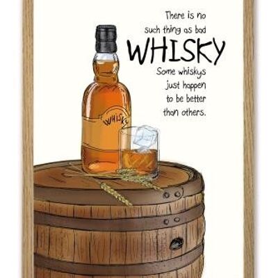 Whiskey A3 poster