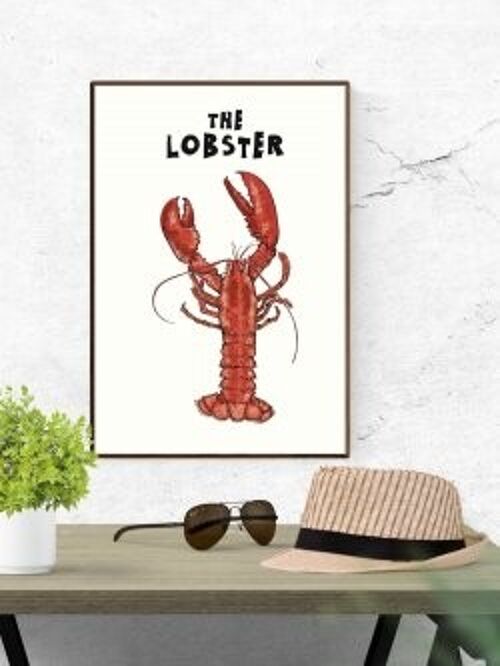The Lobster A4 poster
