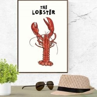 The Lobster A4 poster