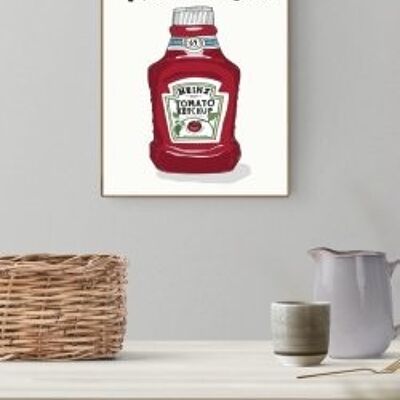 Heinz You're My Number One A4 poster