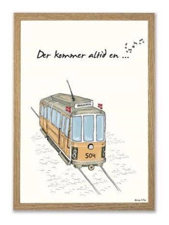 Affiche A3 Ligne 8 (Tramway) 2