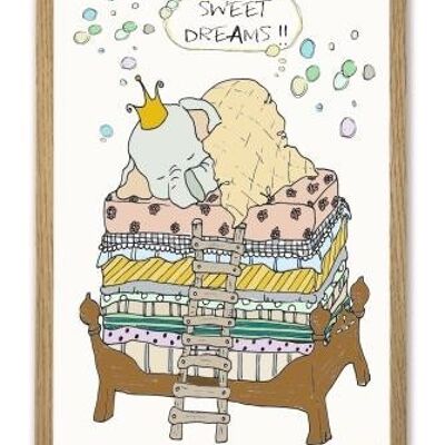 Süße Träume A3-Poster