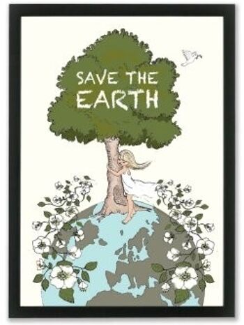 Affiche Sauver la Terre A4 2