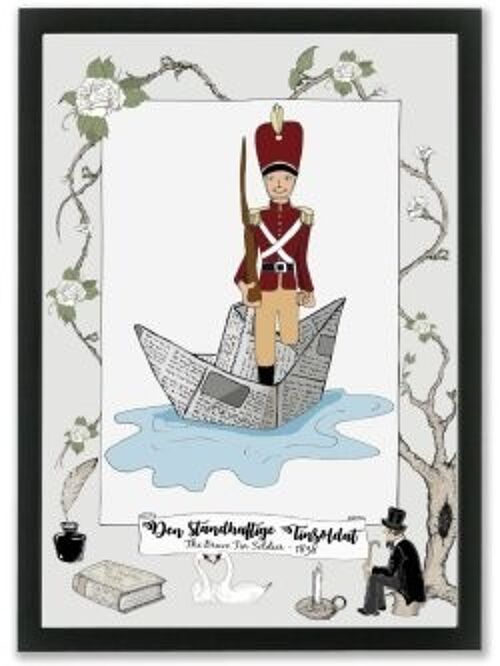 The Steadfast Tin Soldier A4 poster