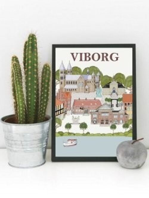 Viborg A4 poster