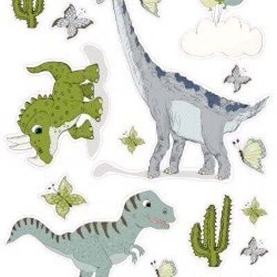 Adesivi murali di dinosauri