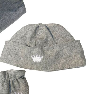 Cappello da bambino con corona