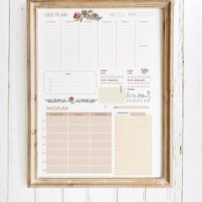 Week planner A3 post