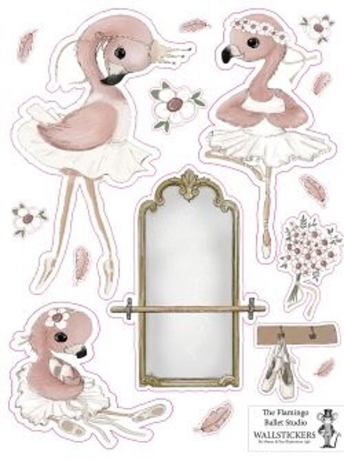 Flamingo Wallstickers